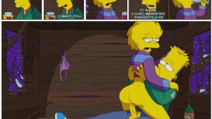 Lisa and Bart?Sfan? - The Simpsons animation on Crohasit